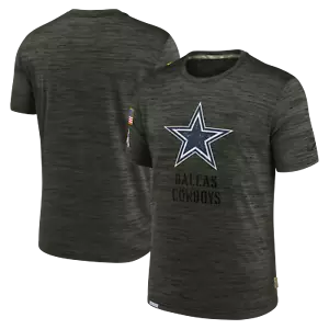 Maglietta Dallas Cowboys Nike 2022 Salute to Service Velocity Dr-Fit Team - Oliva - Foto 1 di 3