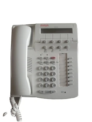 Teléfono de oficina empresarial multilínea Avaya 6408D+  Foto 1 de 4