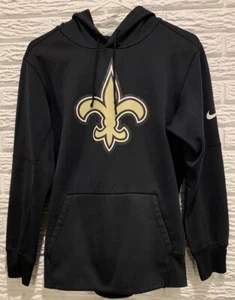 Nike New Orleans Saints Hoodie/Kapuzenpullover, Gr. Small, schwarz, Tasche - Bild 1 von 9