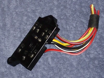 Interruptor de control de asiento eléctrico de 6 vías Lincoln Town Car 1980-1989 OEM coleta Foto 1 de 3