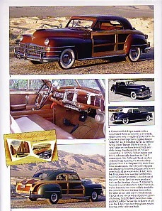 1946 Chrysler Town & Country + Conv + Saratoga Continental Article - Must See !! Foto 1 de 1