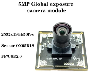 5mp Global Shutter Camera Module HD Ox05b1s USB drone camera webcam - Bild 1 von 7
