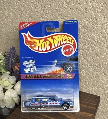 Hot Wheels Bif Bam Boom Serie 2/4 Azul Limusina Moneyed Madness Coleccionistas #542 Foto 1 de 3