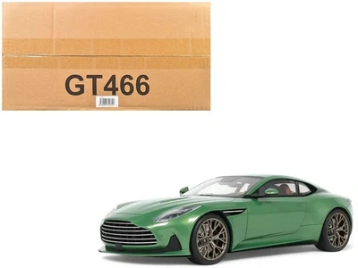 2023 Aston Martin DB12 Green Metallic 1/18 Model Car by GT Spirit - Image 1 of 4