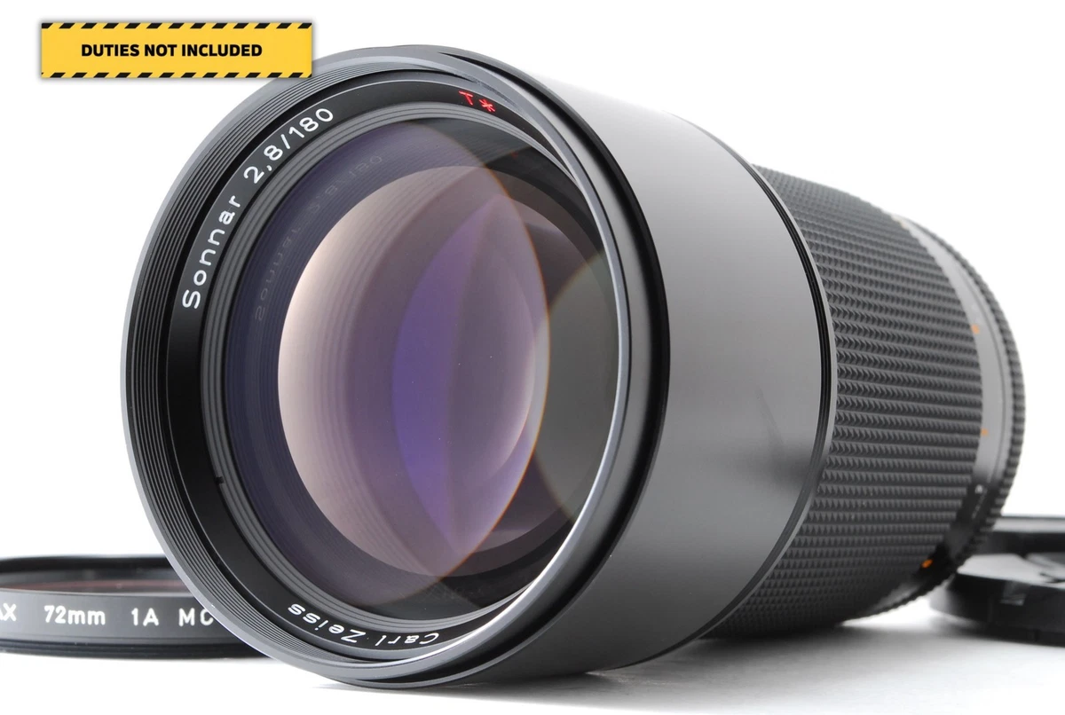 Carl Zeiss sonner 2.8/180 T✳ ZEISS Sonnar T* 180mm Focal f/2.8 Camera Lenses for sale | eBay
