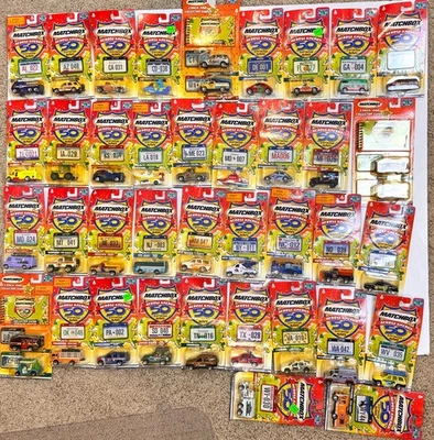 Matchbox Across America 50th Birthday Series 41 Die-cast Cars New in Package  - Image 1 of 4