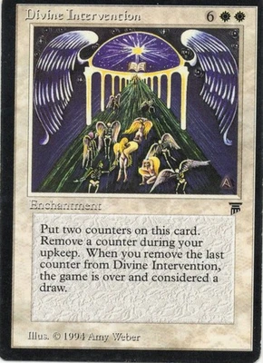 MTG Divine Intervention Legends LP Magic Vintage Legacy Commander - Image 1 of 3