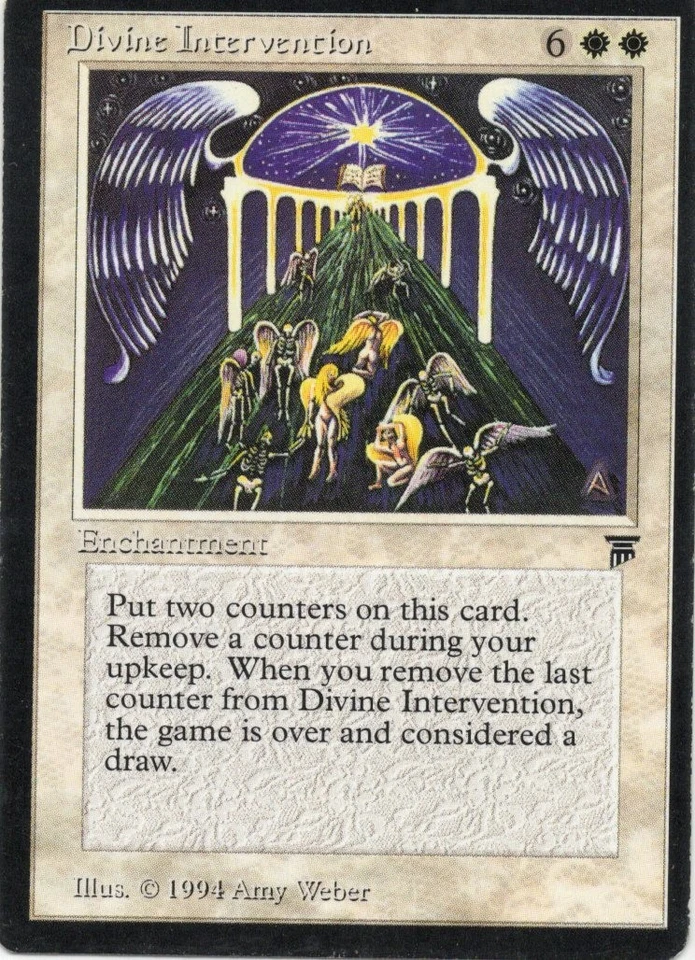 MTG Divine Intervention Legends LP Magic Vintage Legacy Commander - Image 1 of 3
