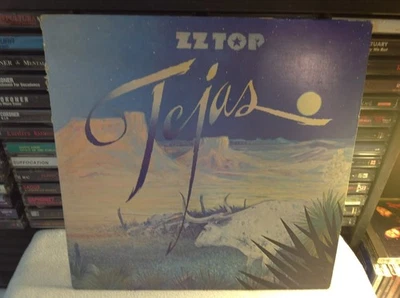 ZZ TOP TEJAS SOUTHERN CLASSIC ROCK VINYL '76 LONDON OG TRI-FOLD W/INSERT OOP Foto 1 de 4