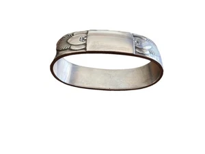 Georg Jensen Sterling Silver Cactus Napkin Ring No 81A - Picture 1 of 9