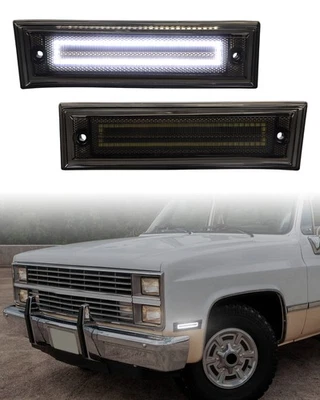 For 81-91 Chevy Chevrolet GMC C10 C20 C30 Blazer C/K 2PCS LED Side Marker Light - Image 1 of 4