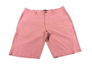 Travis Mathew On a Boat Shorts Mens Size 36 Stretch Performance Heather Pink - Picture 1 of 6