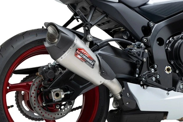 Yoshimura AT2 Street Series Slip-On Muffler for Suzuki GSXR600/GSXR750 2011-2024 - Image 1 of 1