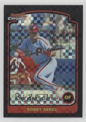 2003 Bowman Chrome X-Fractor Bobby Abreu #19 - Image 1 of 2