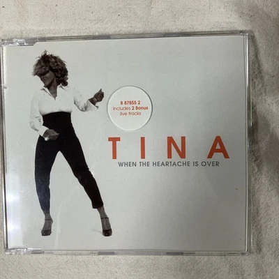 When the Heartache Is Over [Single] by Tina Turner (CD, Oct-1999, Emi) Foto 1 de 4