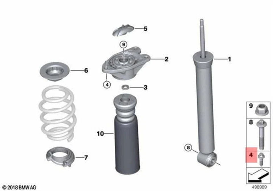 Tornillo de enchufe hexabular genuino BMW MINI BMW I ZINORO híbrido X1 07119907137 Foto 1 de 1
