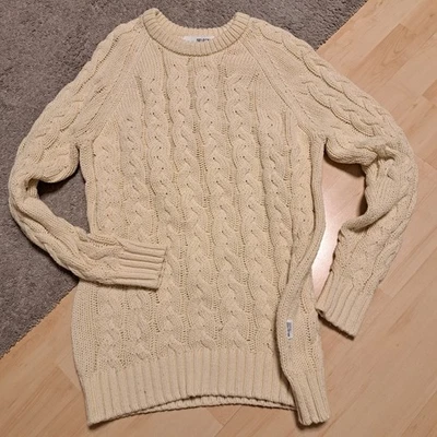 Herren Strick-Pullover Gr. M von Selected Homme Zopfmuster M (L) Top - Bild 1 von 2