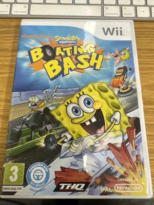 SpongeBob Squarepants - Boating Bash - UK PAL (English language) - Nintendo Wii - Image 1 of 4