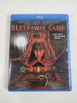 SLEEPAWAY CAMP (Blu-Ray/DVD, 2014, 2-Disc Set) Collector's Edition (1983) HORROR Foto 1 de 4