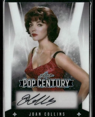 2025 Leaf Pop Century Joan Collins Auto 1/1 - Image 1 of 2