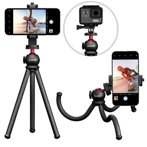 SquidGrip Flexible Cell Phone Tripod and Portable Action Camera Holder - Comp... - Picture 1 of 6