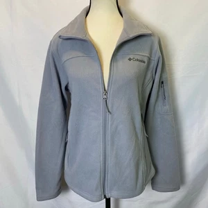 Columbia Women's Fast Trek II Fleece Jacket Medium Full Zip Tradewinds Grey - Picture 1 of 11