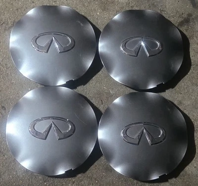 Juego de 4 tapacubos centrales OEM 2003-2004 Infiniti FX35 FX45 p/n 40315-CG210 Foto 1 de 4