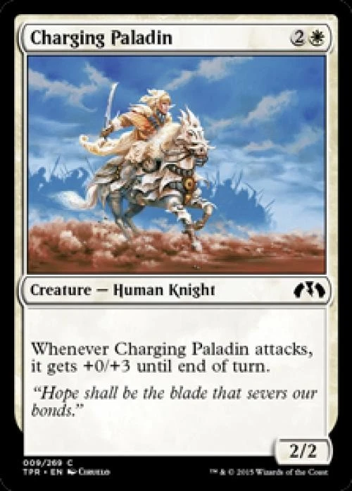 Charging Paladin - Medium Play MTG Duel Decks Anthology: Divine vs Demonic - Image 1 of 1