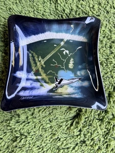 Vintage Mid Century Tray, Sasha B Commemorative Manasco Manufacturing Co Texas - Picture 1 of 7