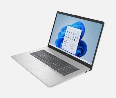 HP 17-cn3001tg 17.3" Notebook Intel N200 4GB RAM 128GB UFS W11HS - 8Y5K1UA#ABA - Image 1 of 3