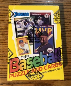 1989 Donruss Baseball Wax Box BBCE Authenticated FASC From A Sealed Case Griffey - Picture 1 of 4