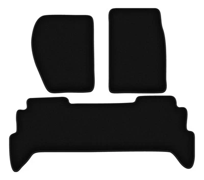 Alfombrillas de terciopelo para Land Rover Discovery I año 1989-1998 3 piezas alfombrillas  - Imagen 1 de 4