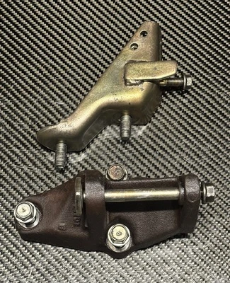 94-01 Acura Integra Alternator Bracket Set Upper & Lower Hardware B18b B18b1 OEM - Image 1 of 4