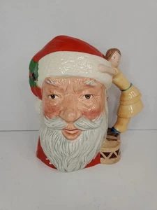 Vintage 1981 Royal Doulton Santa Claus D6668 Large Character Toby Jug - Picture 1 of 10