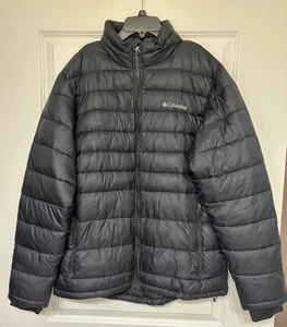 Columbia Sportswear Company schwarze gefütterte Herrenjacke Größe Large - Bild 1 von 5