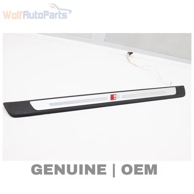 2018 AUDI S5 — передний правый порог двери / потертости панели / световая панель (S) 8W0947418A - Изображение 1 из 4