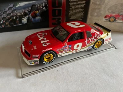 Acción #9 Bill Elliott Coors Million Dollar Win 1985 Thunderbird Club Car 1/24 Foto 1 de 4