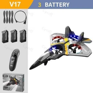 V17 Rc Remote Control Airplane Drone 2.4g Gravity Sensing Remote Control Plane - Picture 1 of 30