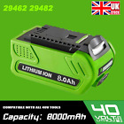 8.0Ah 40V G-MAX Lithium Battery For GreenWorks 29472 29462 29252 20202 29282 UK