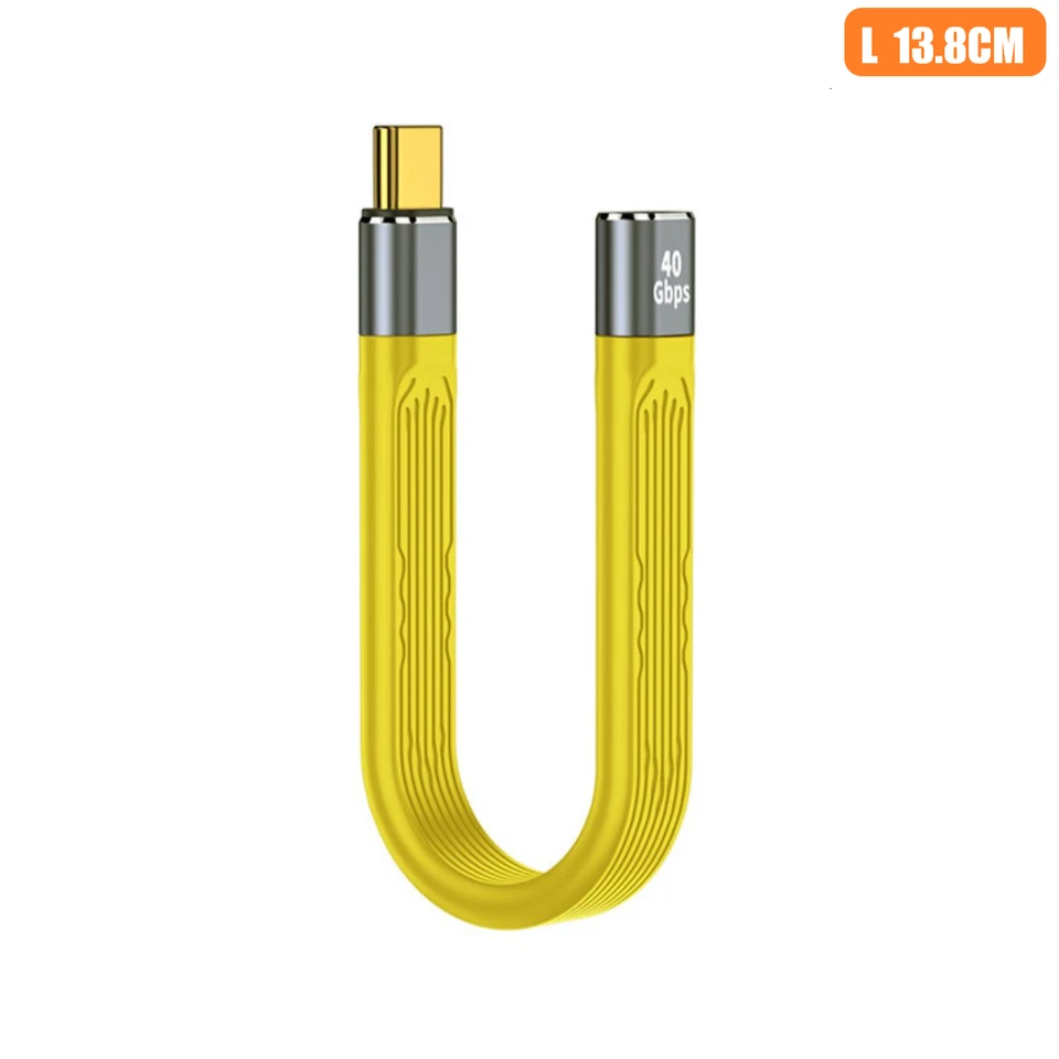 USB Tipo C 3.1 Gen 2 100w 40/10Gdps Video Sincronización Cargador Cable Carga Convertidor Foto 1 de 1