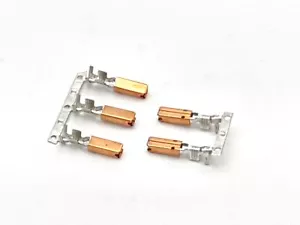 Set: 10x 60012641 Buchsenkontakt 2.8MM FEMALE TERM 1.0-2.5MM2 WIRE SZ verzinnt - Bild 1 von 1