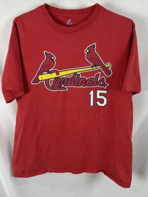 Camiseta deportiva para hombre St. Louis Cardinals MLB Holliday #15 majestuosa grande Foto 1 de 3