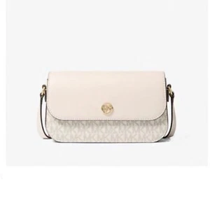 Bolso Bandolera Pequeño de Viaje Michael Kors Jet Set (Multi Crema Ligera) 35F4GTVC1B-2 - Imagen 1 de 8