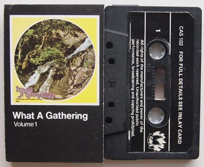 UNKNOWN - WHAT A GATHERING (CAVS CAS102) 1976 UK CASSETTE TAPE live hymns praise - Image 1 of 3