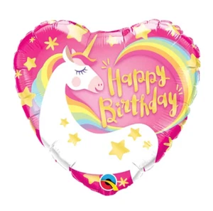 Happy Birthday Folienballon - Einhorn - UK-Verkäufer - Bild 1 von 1
