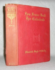 Antique French History Book Medieval France Catholic Cathedrals Monasteries 1921 - Picture 1 of 16