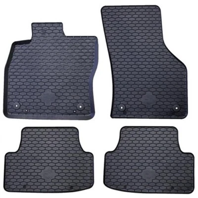 CORA Tappetini Specifici COMPATIBILI con Golf 7 VII dal 2012 Tappeti auto in Gomma