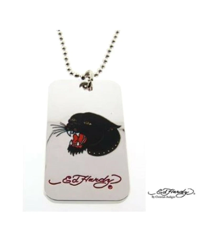 CHRISTIAN AUDIGIER ED HARDY 吊坠项链原装正式授权新品 — 第 1/2 张图片