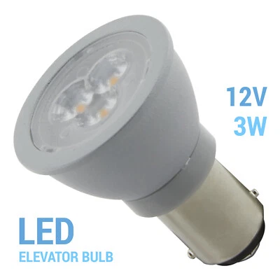 Satco S29005 GBF ELEVADOR LED Bombilla 12V 3W = 20W ALR12 DC Bayoneta BA15d 3000K Foto 1 de 4