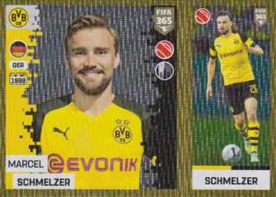 PANINI FUßBALL FIFA 365 2019 Panini Sticker Fifa 365 2019 Nr. 177 Marcel Schmelzer Borussia Dortmund NEUWARE